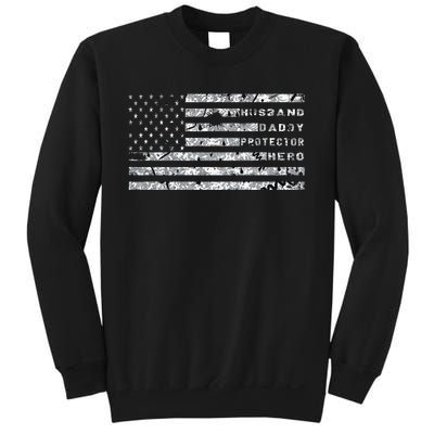 Husband Daddy Protector Hero Sweatshirt