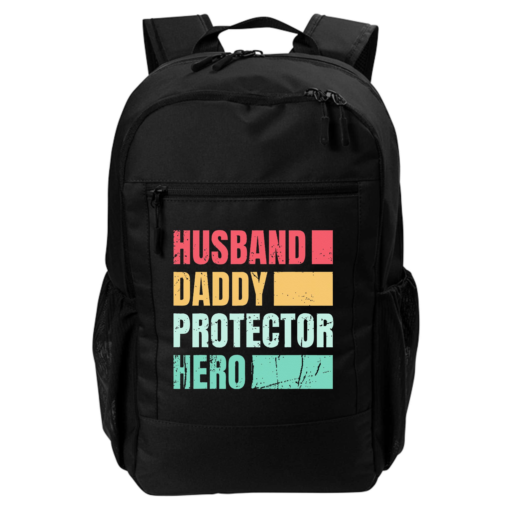 Husband Daddy Protector Hero Backpack