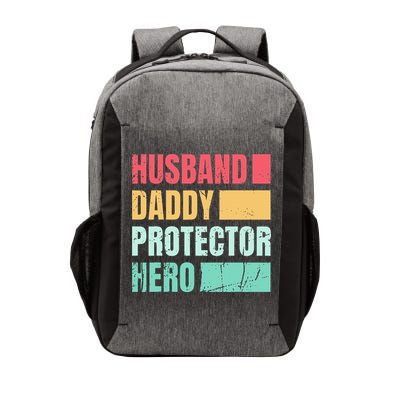 Husband Daddy Protector Hero Vector Backpack