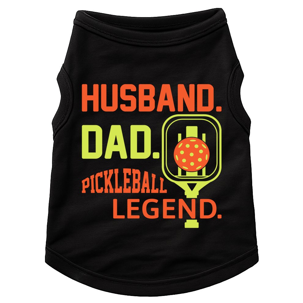 Husband Dad Pickleball Legend For Best Fathers Day Gift Doggie Tank