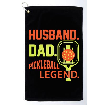 Husband Dad Pickleball Legend For Best Fathers Day Gift Golf Towel