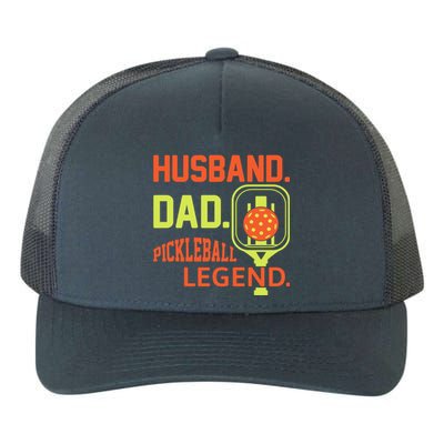 Husband Dad Pickleball Legend For Best Fathers Day Gift Yupoong Adult 5-Panel Trucker Hat