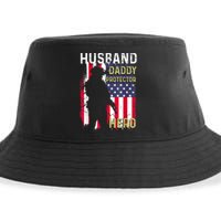 Husband Daddy Protector Sustainable Bucket Hat