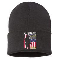 Husband Daddy Protector Sustainable Knit Beanie