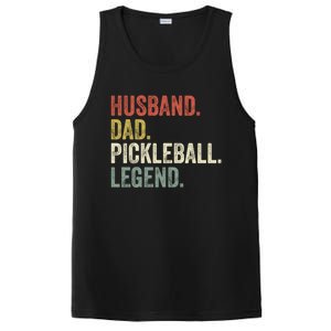 Husband Dad Pickleball Playings Retro 70s Style FatherS Day Gift PosiCharge Competitor Tank