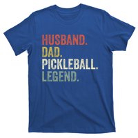 Husband Dad Pickleball Playings Retro 70s Style FatherS Day Gift T-Shirt