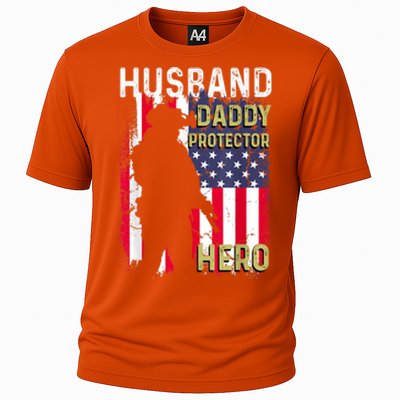 Husband Daddy Protector Cooling Performance Crew T-Shirt