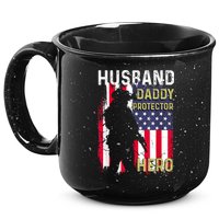 Husband Daddy Protector 15oz Campfire Ceramic Mug