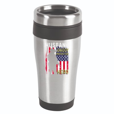 Husband Daddy Protector 16oz Travel Tumbler