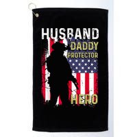 Husband Daddy Protector Golf Towel