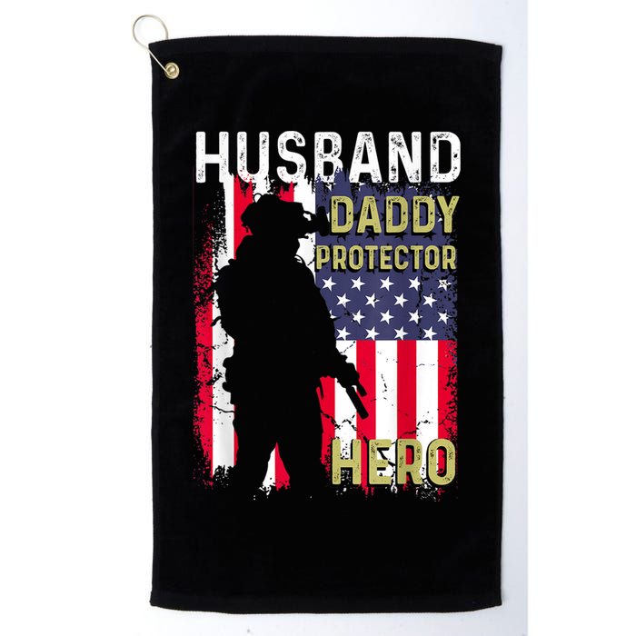 Husband Daddy Protector Golf Towel