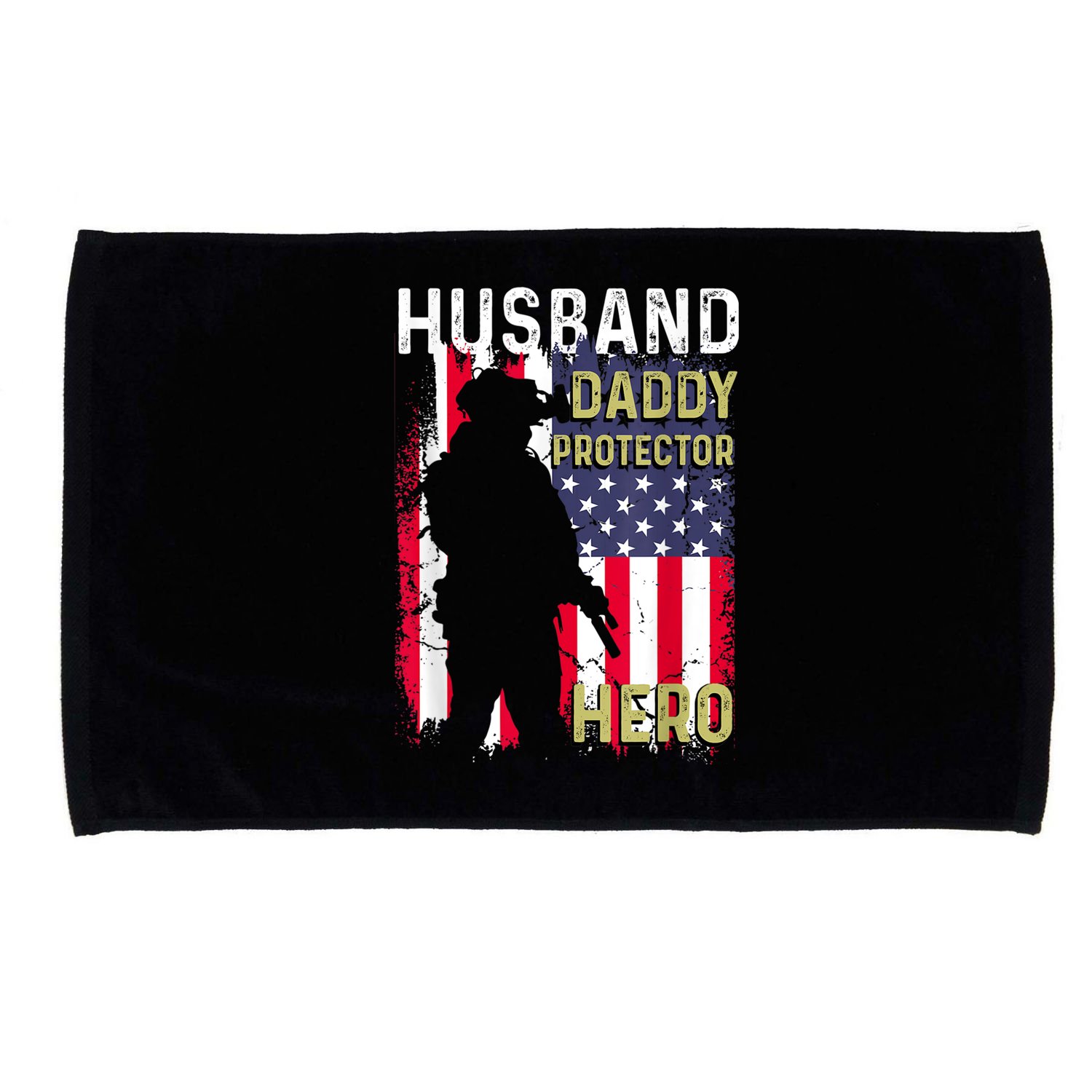 Husband Daddy Protector Microfiber Hand Towel
