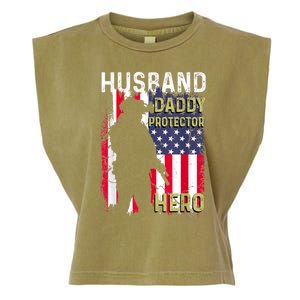 Husband Daddy Protector Garment-Dyed Women's Muscle Tee