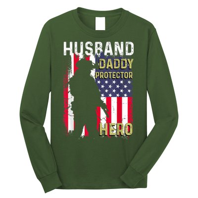 Husband Daddy Protector Long Sleeve Shirt