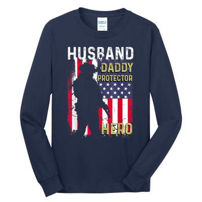 Husband Daddy Protector Tall Long Sleeve T-Shirt