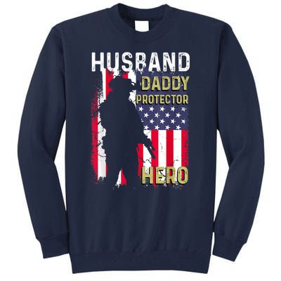 Husband Daddy Protector Tall Sweatshirt