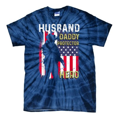 Husband Daddy Protector Tie-Dye T-Shirt