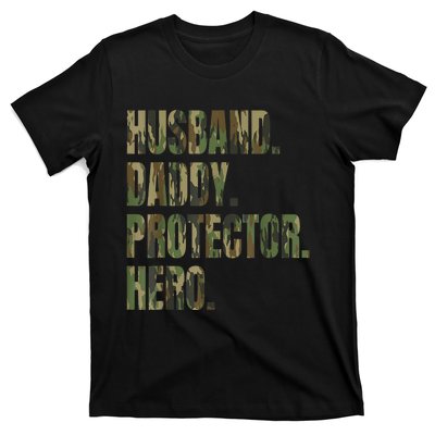 Husband Daddy Protector Hero T-Shirt