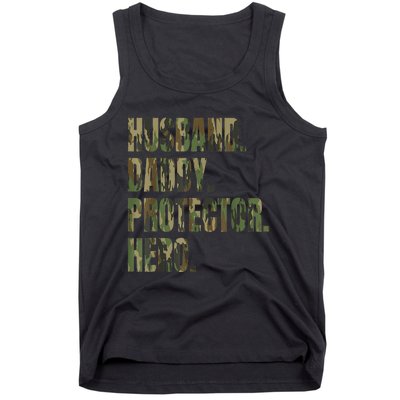 Husband Daddy Protector Hero Tank Top