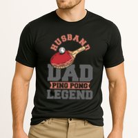 Husband Dad Ping Pong Legend Table Tennis Cooling Performance Crew T-Shirt