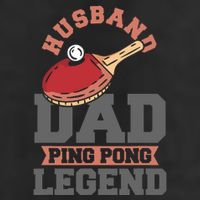 Husband Dad Ping Pong Legend Table Tennis 11oz C Handle Ceramic Mug