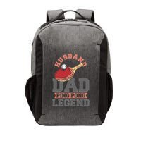 Husband Dad Ping Pong Legend Table Tennis Vector Backpack
