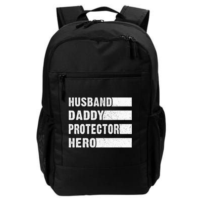 Husband Daddy Protector Hero Backpack