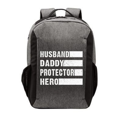 Husband Daddy Protector Hero Vector Backpack