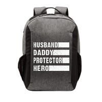 Husband Daddy Protector Hero Vector Backpack