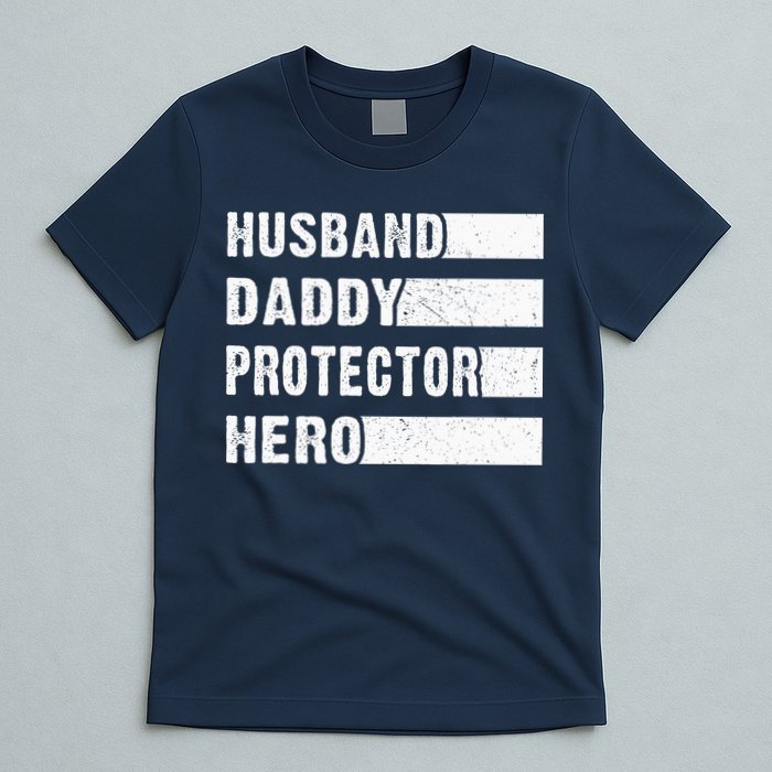 Husband Daddy Protector Hero T-Shirt