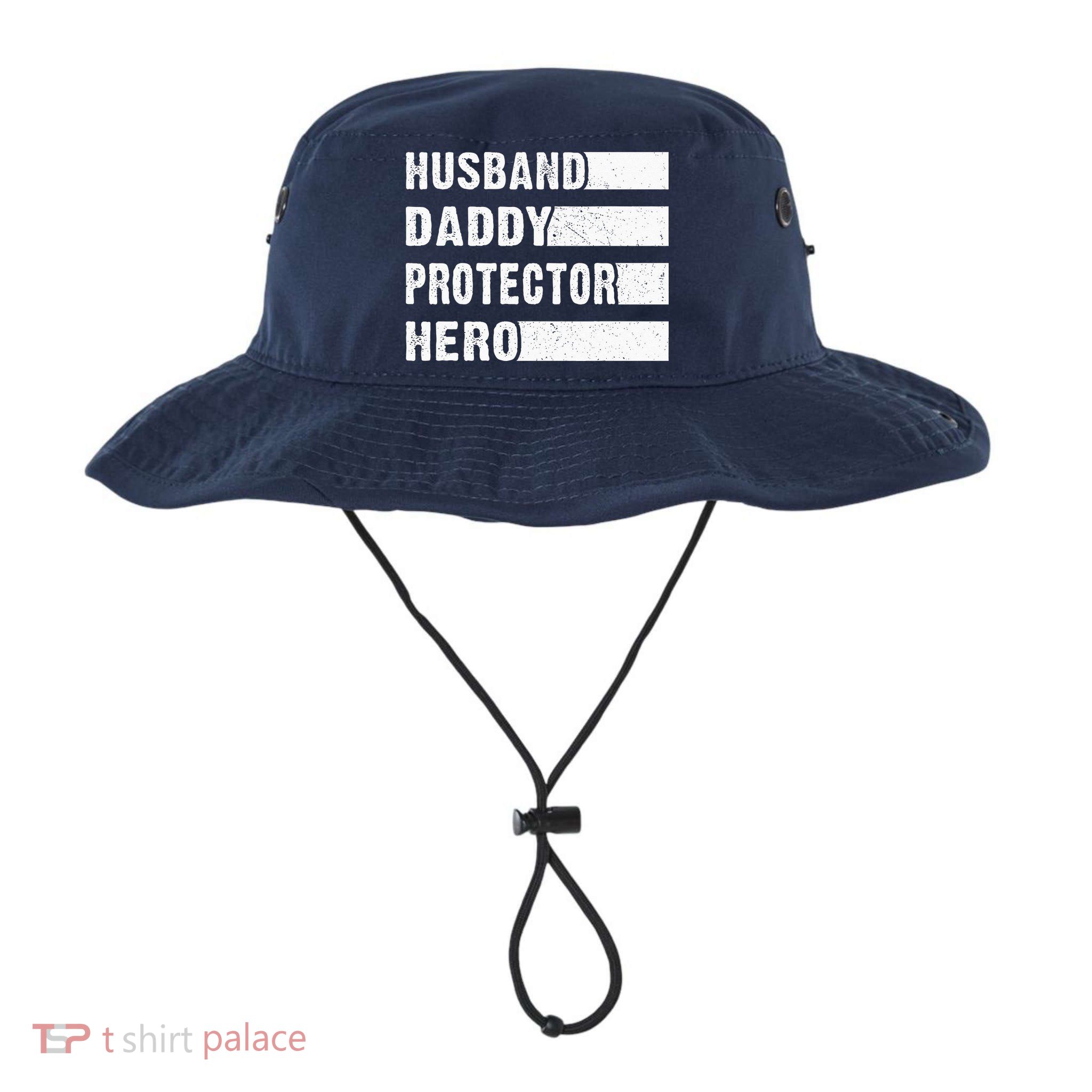 Husband Daddy Protector Hero Bucket Hat