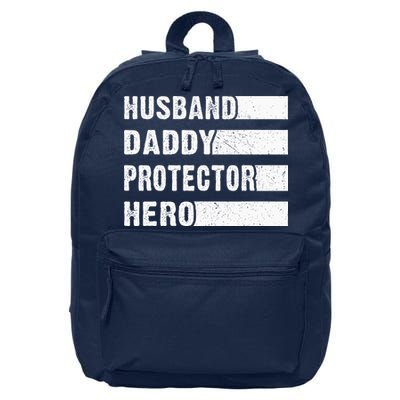 Husband Daddy Protector Hero 16 in Basic Backpack