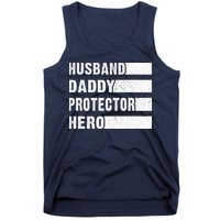 Husband Daddy Protector Hero Tank Top