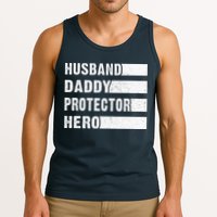 Husband Daddy Protector Hero Tank Top
