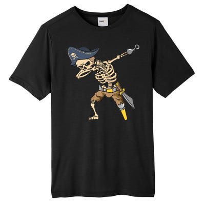 Halloween Dabbing Pirate Skeleton Tall Fusion ChromaSoft Performance T-Shirt