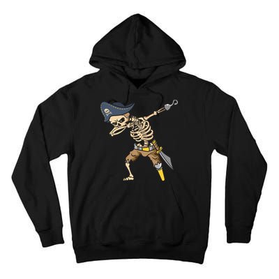 Halloween Dabbing Pirate Skeleton Tall Hoodie