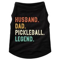 Husband Dad Pickleball Legend Funny Dad Pickleball Doggie Tank