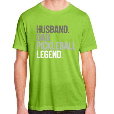 Husband Dad Pickelball Legend Funny Pickleball Player Gift Adult ChromaSoft Performance T-Shirt