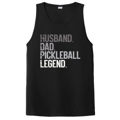 Husband Dad Pickelball Legend Funny Pickleball Player Gift PosiCharge Competitor Tank