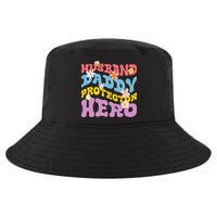 Husband Daddy Protector Hero Cool Comfort Performance Bucket Hat