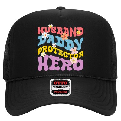 Husband Daddy Protector Hero Trucker Hat