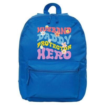 Husband Daddy Protector Hero 16 in Basic Backpack