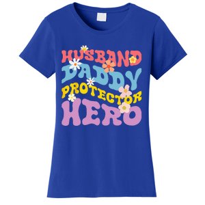 Husband Daddy Protector Hero Women's T-Shirt