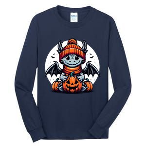 Halloween Dragon Pumpkin Tall Long Sleeve T-Shirt