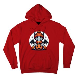 Halloween Dragon Pumpkin Hoodie