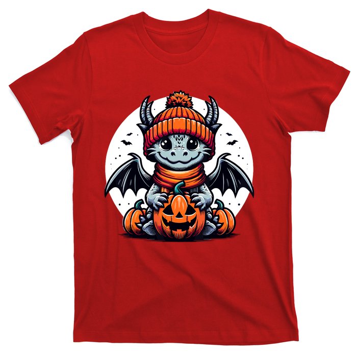 Halloween Dragon Pumpkin T-Shirt