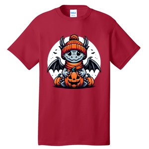 Halloween Dragon Pumpkin Tall T-Shirt