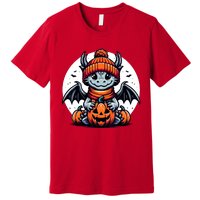 Halloween Dragon Pumpkin Premium T-Shirt