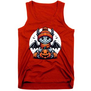 Halloween Dragon Pumpkin Tank Top