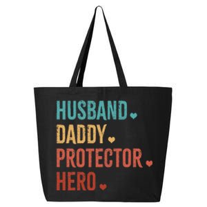 Husband Daddy Protector Hero Fathers Day camo 25L Jumbo Tote